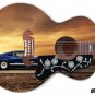050 Righty Jumbo Acoustic Guitar Skin Mustang