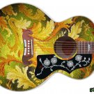 035 Righty Jumbo Acoustic Guitar Skin Colonial Carpet Times