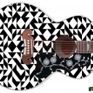 106 Righty Jumbo Acoustic Guitar Skin Maze for the Aztecs 106 Righty Jumbo Acoustic Guitar Skin Maze for the Aztecs