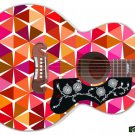 098 Righty Jumbo Acoustic Guitar Skin Expo Fun of the 60's 70's