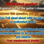 008 Lefty Acoustic Guitar E = mc 2