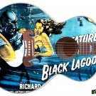 217 Righty Jumbo Acoustic Guitar Skin Creature from Black Lagoon
