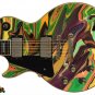 134 Lefty Electric Guitar Skin Jem Swirl PMC style