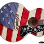 069 Righty Jumbo Acoustic Guitar Skin American Flag Patriot
