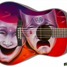 177 Righty Acoustic Guitar Skin Theatre of Pain Body Hard Rock Band Act