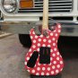 Guitar or Bass Polka Dots Vinyl Sticker Decal 19 Color Options 180 Pieces