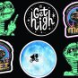 10 Alien E.T. Get High 420 Magic Seeds Weed Fun Cool Vinyl Sticker Pack