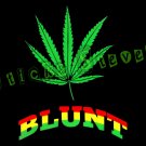 420 Blunt Weed Green Sticky Leaf Vinyl Bumper Sticker Decal Sweet Marijuana