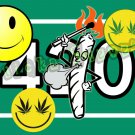 420 Bud Green Weed Three Face High Spliff Joint Dab Bumper Sticker Decal 420 Bud Green Weed Three Face High Spliff Joint Dab Bumper Sticker Decal