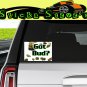 420 Got Bud Weed Green High Times Vinyl Bumper Sticker Decal Sticky Fingers