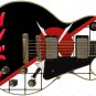 Guitar Skin Axe Wrap Ratt Swords Crossing Hard 80's Rock Band Act 375