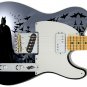 Guitar Skin Axe Wrap Re-skin Batman To The Bat Cave 427