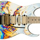 Guitar Skin Axe Wrap Re-skin Vinyl Tie Dye Kodachrome Colors for ES 335/45/55