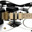 Guitar Skin Axe Wrap Re-skin DIY Righty Electric World of Black and White 027 Guitar Skin Axe Wrap Re-skin DIY Righty Electric World of Black and White 027