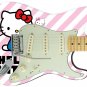 Guitar Skin Axe Wrap Re-skin Cool Hello Kitty Menage Decal Right Electric 273