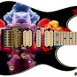 Guitar Skin Axe Wrap Re-skin Righty Electric Vapor Color Clouds 055