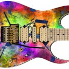 Guitar Skin Electric Axe Wrap Re-skin Circus Music 482