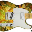 Guitar Skin Axe Wrap Righty Electric Guitar Skin Colonial Carpet Times 035
