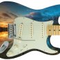 Guitar Skin Axe Wrap Re-skin Cottage Country Vinyl Decal Right Electric 282