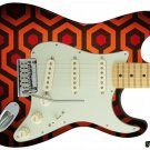 Guitar Skin Axe Wrap Re-skin DIY Righty Electric Magic Carpet Ride 059