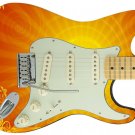Guitar Skin Axe Wrap Re-skin Warm Sunny Swirls Vinyl Decal Right Electric 283