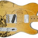 Guitar Skin Axe Wrap Re-skin  Demons 408
