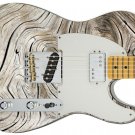 Guitar Skin Axe Wrap Re-skin Knotty Wood 578