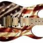 Guitar Skin Axe Wrap Re-skin USA 1 Flag Stars Stripes Red White & Blue 542