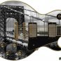 Guitar Skin Axe Wrap Re-skin  Righty Electric Bridge of Broken Dreams 029