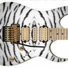Guitar Skin Axe Wrap White Tiger Stripes Fur Decal Electric Instrument Ver. H