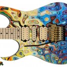 Guitar Skin Axe Wrap Re-skin Lefty Moments in Time 094