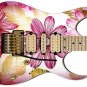 Guitar Skin Axe Wrap Re-skin Floral Jem Flower Gems 462