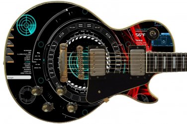 Guitar Skin Axe Wrap Re-skin The Weather Report 460