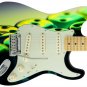 Guitar Skin Axe Wrap Re-skin Waiting To Roll The Green Casino Dice 465