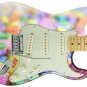 Guitar Skin Axe Wrap Re-skin Sweet Tooth Candy Sweet Hearts Letters 305