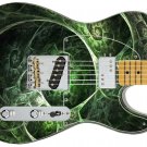 Guitar Skin Axe Wrap Re-skin in the membrane Crazy insane 536