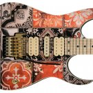 Guitar Skin Axe Wrap Re-skin Vintage Tile Art 1960 1970 Retro Cool 318