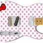 Guitar Skin Axe Wrap Re-skin HELLO KITTY 511