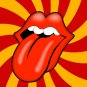 Rolling Stones Contour Cut Decal 42 Individual Tribute Sticker 50's - 2000's
