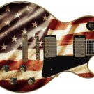 Guitar Skin Axe Wrap Re-skin Vintage USA 1 Red White Blue Stripes Flag Style 542 Guitar Skin Axe Wrap Re-skin Vintage USA 1 Red White Blue Stripes Flag Style 542