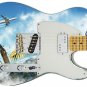 Guitar Skin Axe Wrap Re-skin World Traveler & The Mile High Club 526