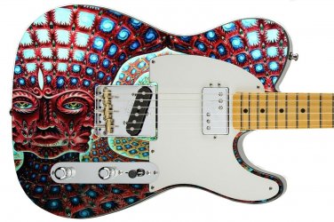 Guitar Skin Axe Wrap Re-skin Eye of Minds 527