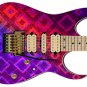 Guitar Skin Axe Wrap Re-skin Sixties Moroccan Mind Trip 546