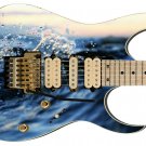 Guitar Skin Axe Wrap Re-skin Middle of the Ocean Atlantic Midway 555