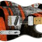 Guitar Skin Axe Wrap Re-skin Rusty Old Booze Whisky Wine Alcohol Barrels 565