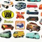 Mustang Muscle Cars Ford 60's - 2000's Vintage 5.0 Cobra 52 Vinyl cut stickers