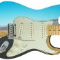 Guitar Skin Axe Wrap Re-skin Cool Hot Desert Landscape Lonesome Highway 314