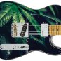 Guitar Skin Axe Wrap Re-skin 420 Green leaf Bud Weed MJ THC Sticky L+R 327