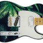 Guitar Skin Axe Wrap Re-skin 420 Green leaf Bud Weed MJ THC Sticky L+R 327