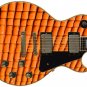 Guitar Skin Axe Wrap Re-skin Clay Pottery Roof Tiles Vinyl Sticker Decal 315